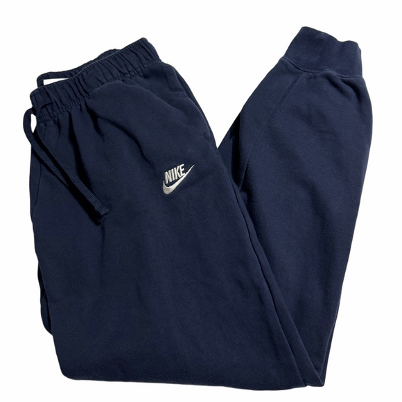 Nike Other - Nike Spprtswear Company Club Fleece Men Small Navy Blue Sweatpants Joggers